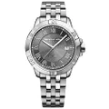 Raymond Weil Tango Classic Men's Watch, Quartz, Grey Dial, Roman Numerals, Stainless Steel Bracelet, 41 mm (Model: 8160-ST-00608), Grey dail, 41 mm, classic