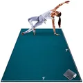Aurorae Synergy Foldable On-the-Go Travel Yoga,Gym/Exercise Mat for Yogis  on the Move with Integrated Microfiber Towel and Anti-Slip Patented 2-in-1