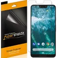 (6 Pack) Supershieldz for Google Pixel 3 XL Screen Protector, 0.13mm, High Definition Clear Shield (PET)