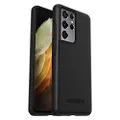 OtterBox Symmetry Series - Sleek Drop Proof Protective Case - Non Retail Package for (Galaxy S21 Ultra 5G, Black)