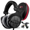 XPIX Beyerdynamic DT 990 Pro 250 ohm Over-Ear Studio Headphones w/Open Design Specially Created for Mixing, Editing and Gaming