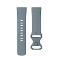 Fitbit Infinity Band for 24mm Attach,Waterfall Blue,Small *Compatible with Sense 2, Sense, Versa 4 & Versa 3