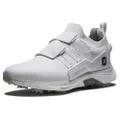 FootJoy Men's Hyperflex Carbon Boa Golf Shoe, White, 12