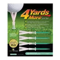 4 Yards More Golf Tee - 4" Extreme (4 Green Tees)