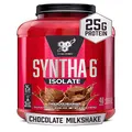 BSN SYNTHA-6 ISOLATE Protein Powder, 48 servings, Chocolate Milkshake, 64.32 Oz