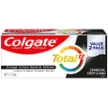 Colgate Total Charcoal Deep Clean Antibacterial Toothpaste Valuepack 150g x 2