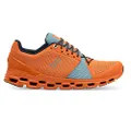 ON Running Mens Cloudstratus Textile Synthetic Trainers, 10.5, Orange/Wash