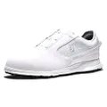 FootJoy Men's Superlites Xp Boa Golf Shoe, White/White, 13 US