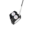 Odyssey Golf 2Ball Eleven Triple Track Putter, Right Handed, Double Bend Hosel, 35 Inch Length, Oversize Grip