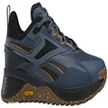Reebok Unisex Nano X3 Adventure Sneaker, Hoops Blue/Core Black/Court Brown, 8.5 US Men