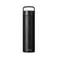 Welly UV Traveler 20oz | Vacuum Insulated & Infusing Stainless Steel Water Bottle | Triple Wall, Wide Mouth, BPA Free … (Black)