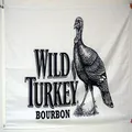 2but Wild Turkey Bourbon Flag Banner Kentucky Whiskey 3x5Feet