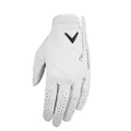 Callaway Golf Tour Authentic Glove (Worn on Left Hand, Standard, Large, White 2019)