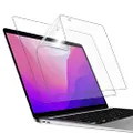 JETech Screen Protector for MacBook Pro 13-Inch (2016-2022, M1/M2) / MacBook Air 13-Inch (2018-2020, M1), Anti-Glare Film Matte, Anti-Fingerprint, 2-Pack