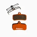 Gekors Ceramic Bicycle Disc Brake Pads for Shimano Saint M810 M820 /Zee M640, 1 Pair with a Spring