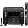 Denon AVC-X6500H 4K Ultra HD Network AV Receiver with 3D Audio and HEOS Built-in, 205W x 11.2 Channel