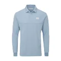 Stuburt Men's Sport Tech Long-Sleeved Polo Shirt, Chamray, M