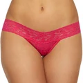 hanky panky Womens Signature Lace Low Rise Thong in Bright Rose