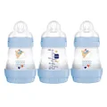 MAM Baby Bottles for Breastfed Babies, MAM Bottles Anti Colic, Boy, 5 Ounces, 3-Count