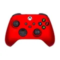Xbox One Series X S Custom Soft Touch Controller - Soft Touch Feel, Added Grip, Metallic Red Color - Compatible with Xbox One, Series X, Series S