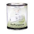 Majic PAINTS Interior/Exterior Satin Enamel,Acrylic Paint, RePurpose your Furniture, Cabinets, Glass, Metal, Tile, Wood and More, White, 1-Quart ​, 32 Fl Oz (Pack of 1)