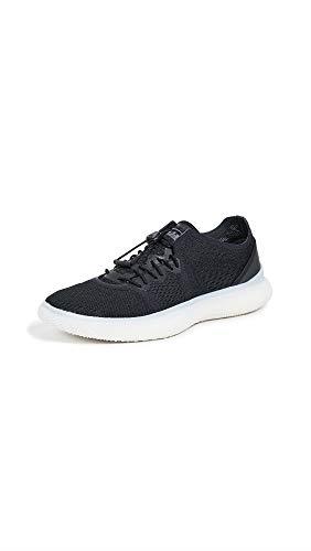 adidas by Stella McCartney Women's Pureboost Trainer Sneakers, Black/Solid Grey, 6.5 Medium US