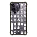 CASETiFY Ultra Impact iPhone 14 Pro Max Case [5X Military Grade Drop Tested / 11.5ft Drop Protection] - Ghost Fashions - Glossy Black