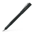 Faber-Castell DS140903 Grip 2011 Fountain Pen with Broad Nib, Black