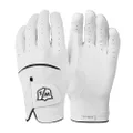 Wilson Sporting Goods Staff Staff Model Golf Glove - Men's Left Hand Cadet, Large, White (WGJA00649L)