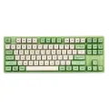 DROP + The Lord of The Rings Elvish Mechanical Keyboard, Holy Panda X Switches, Green ENTR Tenkeyless Anodized Aluminum Case, White Backlighting, USB-C, Doubleshot MT3 keycaps, TKL Layout