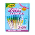 Crayola Scribble Scrubbie Pets Marker Set, 24 Washable Markers For Kids, Gifts For Boys & Girls [Amazon Exclusive]
