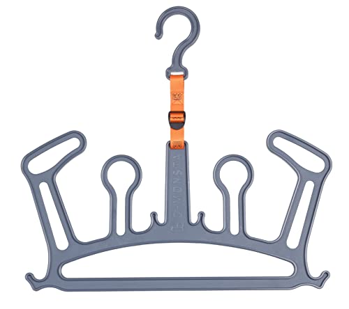c-monsta Wetsuit Hanger is a Quick Drying Heavy Duty Hanger for Wetsuit, Gloves and Boots (V2)