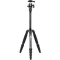 Sirui T-005SK T-0S Series Travel Tripod with B-00 Ball Head (Black, Aluminum) with 64GB Memory Card and Cleaning Kit