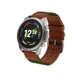 Fossil Men's Gen 6 44mm Venture Edition Touchscreen Smart Watch, Color: Silver/Olive (Model: FTW4068V)