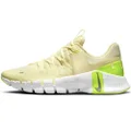 Nike Free Metcon 5 Women's Workout Shoes (Citron Tint/Volt/Summit White/Cool Grey, US Footwear Size System, Adult, Women, Numeric, Medium, 6)
