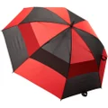 Fulton Stormshield Red/Black Stick Umbrella