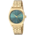 Nixon Women's 'Medium Time Teller' Quartz Stainless Steel Casual Watch, Color:Gold-Toned (Model: A11302626)