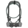 Yale YUL3C/14/230/1 - Maximum Security Bike Lock 230mm - U Lock with Cable - Hardened Steel - Heavy Duty Protection - 4 Keys Including 1 with Micro-Light