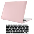 ProCase MacBook Air 13 Inch Case 2020 2019 2018 Release A2337 M1 A2179 A1932, Hard Case Shell Cover for MacBook Air 13-inch Model A2237 A2179 A1932 with Keyboard Skin Cover -Clearpink