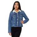 Signature by Levi Strauss & Co. Gold Label Women's Original Trucker Jacket (Standard and Plus), Pacific Crest, XX-Small