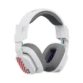 Astro A10 Gaming Headset Gen 2 Wired Headset - Over-Ear Gaming Headphones with flip-to-Mute Microphone, 32 mm Drivers, Compatible with Playstation, PC - White