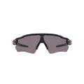 Oakley Men's Oo9208 Radar Ev Path Rectangular Sunglasses, Matte Black/Prizm Grey, 38 mm