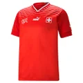 Puma Men's Soccer Switzerland 2022 Home Jersey (Medium)
