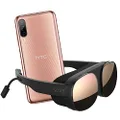 HTC SIM Free Smartphone VR Glasses Set Desire 22 pro Cherry Blossom + VIVE Flow 99HATD006-00 MP021