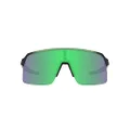 Oakley Men's Oo9463 Sutro Lite Rectangular Sunglasses, Matte Jade Fade/Prizm Jade, 39 mm