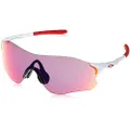 Oakley Men's OO9313 EVZero Path Sunglasses, Polished White/Prizm Road, 38 mm
