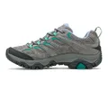 MERRELL Women's Moab 3 GTX Hiking Shoe, Aluminum, 11.5 US, Granite Marine, 7 US