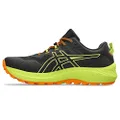 ASICS Men's Gel-Trabuco 11 Running Shoes, Black/Neon Lime, 10