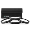 Polaroid Optics 67mm 4-Piece Filter kit Set for Close-Up Macro Photography; Includes +1, 2, 4 & +10 Diopter Filters & Nylon Carry Case – Compatible w/All Popular Camera Lens Models