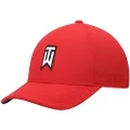Nike Men's Adult Tiger Woods Legacy91 Golf Dri Fit Flex Fit Cap Hat (as1, Alpha, s, m, Red/Black/White)